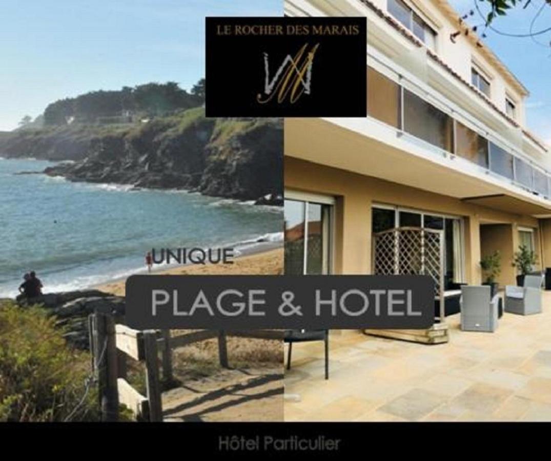 Hotel Particulier Le Rocher Des Marais "Proximite Plage & Vue Mer Pour Certains Hebergements" Pornic Exteriér fotografie